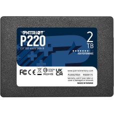 SSD-накопичувач Patriot P220 SATA III 2TB (P220S2TB25)