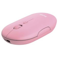 Миша Trust Puck Silent Wireless Pink (24125)