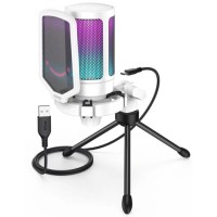 Мікрофон Fifine A6VW AMPLIGAME RGB White