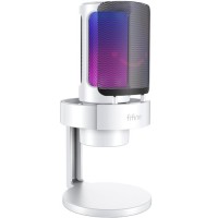 Мікрофон Fifine A8W AMPLIGAME RGB White