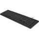 Клавіатура OfficePro SK166 Black