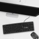 Клавіатура OfficePro SK166 Black