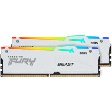 Оперативна пам’ять Kingston FURY (ex. HyperX) Beast RGB White DDR5 2x32GB (KF552C40BWAK2-64)