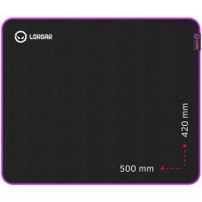 Килимок Lorgar Main 315 Black/Purple (LRG-GMP315)