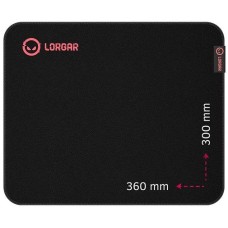Килимок Lorgar Main 323 Black/Red (LRG-GMP323)