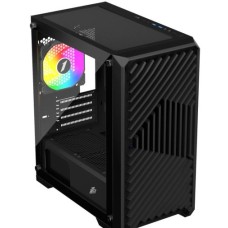 Корпус 1stPlayer Trilobite T5 Black with window (T5-4F1-BK)