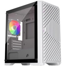 Корпус 1stPlayer Trilobite T5 White with window (T5-4F1-W-WH)