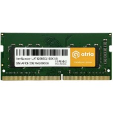 Оперативна пам’ять Atria DDR4 1x8GB (UAT42666CL19SK1/8)