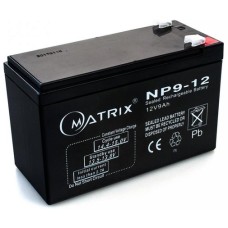 Батарея для ДБЖ Matrix NP9-12 12V 9Ah