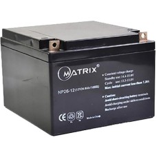 Батарея для ДБЖ Matrix NP26-12 12V 26Ah
