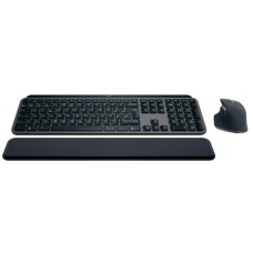 Комплект клавіатура+миша Logitech MX Keys S Combo Graphite (920-011614)
