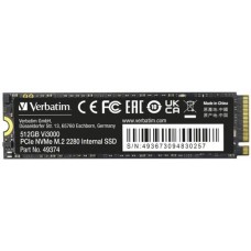 SSD-накопичувач Verbatim Vi3000 2280 PCIe 3.0 x4 512GB (49374)