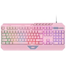 Клавіатура 2E Gaming KG315 RGB ENG/UKR USB Pink (2E-KG315UPK)
