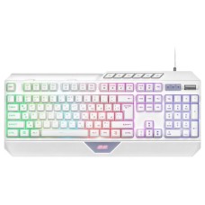 Клавіатура 2E KG315 RGB ENG/UKR USB White (2E-KG315UWT)
