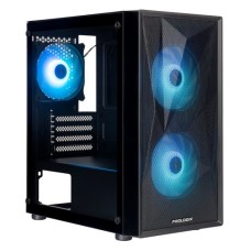 Корпус ProLogix 102 Tempered Glass and Mesh Black with window (E102)