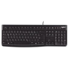 Клавіатура Logitech K120 Ukr Black OEM (920-002643)