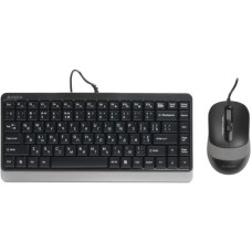 Комплект клавіатура+миша A4tech Fstyler F1110 Grey