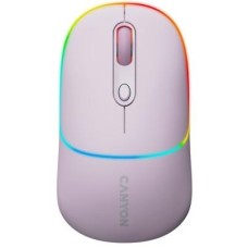 Миша Canyon MW-22 Dual Band RGB Wireless Pearl Rose (CNS-CMSW22PR)