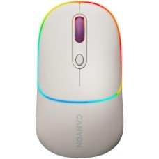 Миша Canyon MW-22 Dual Band RGB Wireless Rice (CNS-CMSW22RC)