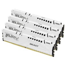 Оперативна пам’ять Kingston FURY (ex. HyperX) Beast White DDR5 4x32GB (KF556C40BWK4-128)