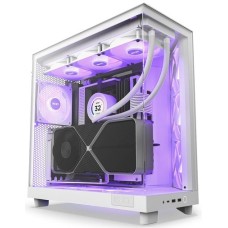 Корпус NZXT H6 Flow RGB White with window (CC-H61FW-R1)