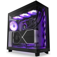 Корпус NZXT H6 Flow RGB Black with window (CC-H61FB-R1)