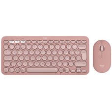 Комплект клавіатура+миша Logitech Pebble 2 Combo Tonal Rose (920-012241)