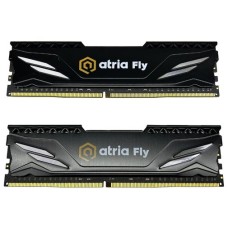 Оперативна пам’ять Atria Fly Black DDR4 2x8GB (UAT43200CL18BK2/16)