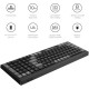 Клавіатура OfficePro SK985B Wireless Black