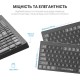Клавіатура OfficePro SK985B Wireless Black