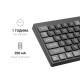 Клавіатура OfficePro SK985B Wireless Black