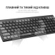 Клавіатура OfficePro SK985B Wireless Black