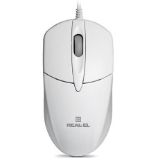 Миша Real-EL RM-211 White (EL123200014)