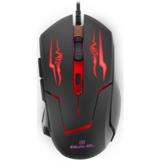 Миша Real-EL RM-520 Gaming Black (EL123200020)