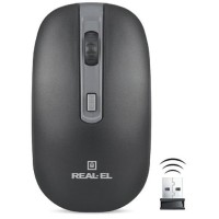 Мышь Real-EL RM-303 Black/Grey (EL123200021)