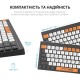 Клавіатура OfficePro SK955B Wireless Black