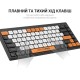 Клавіатура OfficePro SK955B Wireless Black