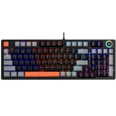Клавіатура Xtrike Me GK-987 ENG/UKR USB Black/Grey (GK-987GGRUA)