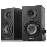 Колонки Real-EL S-225 Black (EL121200009)