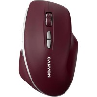 Мышь Canyon MW-21 Burgundy Red (CNS-CMSW21BR)