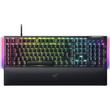 Клавіатура Razer BlackWidow V4 Yellow Switch USB Black (RZ03-04692500-R3R1)