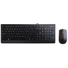 Комплект клавіатура+миша Lenovo 300 USB Combo UKR USB Black (GX31D64833)