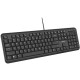 Клавіатура Canyon CNS-HKB02 UKR/ENG USB Black