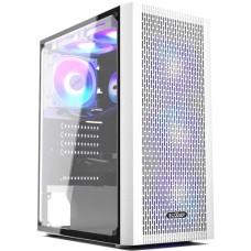 Корпус PCCooler Diamond MA100 Mesh WH White with window (DIAMOND MA100W MESH)