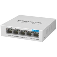 Комутатор Keenetic PoE Plus Switch 5 (KN-4610)