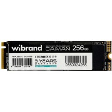 SSD-накопичувач Wibrand Caiman 2280 PCIe 3.0 x4 NVMe 256GB (WIM.2SSD/CA256GB)