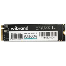 SSD-накопичувач Wibrand Caiman 2280 PCIe 3.0 x4 NVMe 1TB (WIM.2SSD/CA1TB)