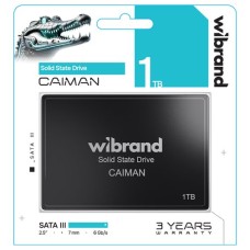 SSD-накопичувач Wibrand Caiman SATA III 1TB (WI2.5SSD/CA1TBST)