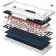 Клавіатура GamePro MK160W RGB USB White