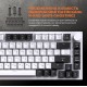 Клавіатура GamePro MK160W RGB USB White